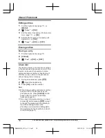 Предварительный просмотр 18 страницы Panasonic KX-TG2721 Series Operating Instructions Manual