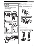 Предварительный просмотр 9 страницы Panasonic KX-TG2721AL Operating Instructions Manual