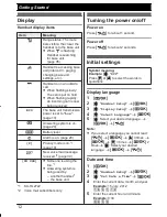 Предварительный просмотр 12 страницы Panasonic KX-TG2721AL Operating Instructions Manual