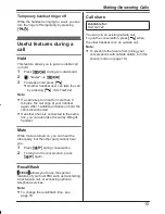 Предварительный просмотр 15 страницы Panasonic KX-TG2721AL Operating Instructions Manual