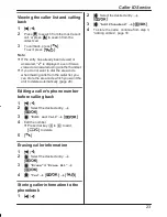 Предварительный просмотр 23 страницы Panasonic KX-TG2721AL Operating Instructions Manual