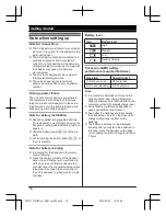 Предварительный просмотр 10 страницы Panasonic KX-TG2721NZ Operating Instructions Manual