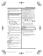 Предварительный просмотр 15 страницы Panasonic KX-TG2721NZ Operating Instructions Manual