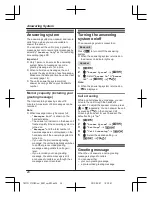 Предварительный просмотр 24 страницы Panasonic KX-TG2721NZ Operating Instructions Manual