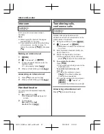 Предварительный просмотр 30 страницы Panasonic KX-TG2721NZ Operating Instructions Manual