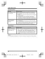 Предварительный просмотр 36 страницы Panasonic KX-TG2721NZ Operating Instructions Manual