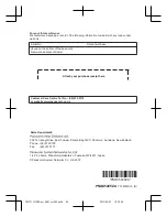 Предварительный просмотр 44 страницы Panasonic KX-TG2721NZ Operating Instructions Manual