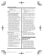 Предварительный просмотр 6 страницы Panasonic KX-TG2722NZ Operating Instructions Manual