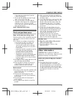 Предварительный просмотр 7 страницы Panasonic KX-TG2722NZ Operating Instructions Manual