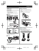 Предварительный просмотр 9 страницы Panasonic KX-TG2722NZ Operating Instructions Manual