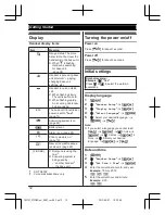 Предварительный просмотр 12 страницы Panasonic KX-TG2722NZ Operating Instructions Manual