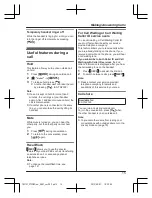 Предварительный просмотр 15 страницы Panasonic KX-TG2722NZ Operating Instructions Manual