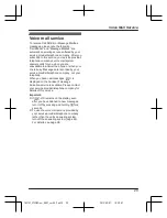 Предварительный просмотр 29 страницы Panasonic KX-TG2722NZ Operating Instructions Manual