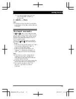 Preview for 13 page of Panasonic KX-TG2723AL Operating Instructions Manual