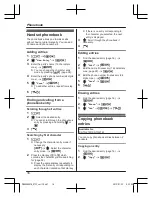 Preview for 16 page of Panasonic KX-TG2723AL Operating Instructions Manual