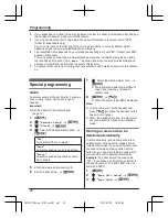 Preview for 20 page of Panasonic KX-TG2723AL Operating Instructions Manual