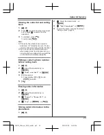 Preview for 23 page of Panasonic KX-TG2723AL Operating Instructions Manual