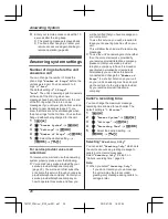 Preview for 28 page of Panasonic KX-TG2723AL Operating Instructions Manual