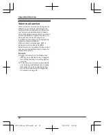 Preview for 30 page of Panasonic KX-TG2723AL Operating Instructions Manual