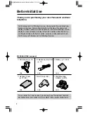 Предварительный просмотр 2 страницы Panasonic KX-TG2730CS Operating Instructions Manual