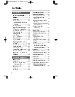 Предварительный просмотр 4 страницы Panasonic KX-TG2730CS Operating Instructions Manual