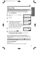 Предварительный просмотр 23 страницы Panasonic KX-TG2730CS Operating Instructions Manual