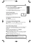 Предварительный просмотр 25 страницы Panasonic KX-TG2730CS Operating Instructions Manual