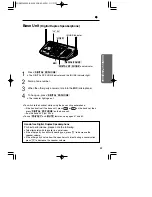 Предварительный просмотр 33 страницы Panasonic KX-TG2730CS Operating Instructions Manual