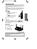 Предварительный просмотр 35 страницы Panasonic KX-TG2730CS Operating Instructions Manual