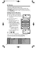 Предварительный просмотр 46 страницы Panasonic KX-TG2730CS Operating Instructions Manual