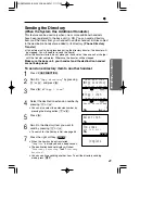 Предварительный просмотр 49 страницы Panasonic KX-TG2730CS Operating Instructions Manual