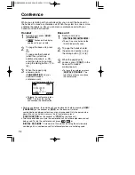 Предварительный просмотр 56 страницы Panasonic KX-TG2730CS Operating Instructions Manual