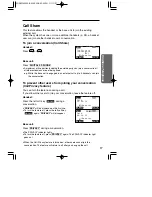 Предварительный просмотр 57 страницы Panasonic KX-TG2730CS Operating Instructions Manual