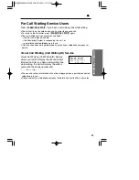 Предварительный просмотр 63 страницы Panasonic KX-TG2730CS Operating Instructions Manual