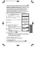 Предварительный просмотр 71 страницы Panasonic KX-TG2730CS Operating Instructions Manual