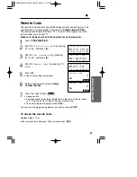 Предварительный просмотр 81 страницы Panasonic KX-TG2730CS Operating Instructions Manual