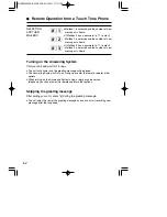 Предварительный просмотр 84 страницы Panasonic KX-TG2730CS Operating Instructions Manual