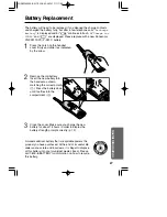 Предварительный просмотр 89 страницы Panasonic KX-TG2730CS Operating Instructions Manual