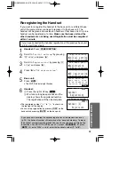 Предварительный просмотр 91 страницы Panasonic KX-TG2730CS Operating Instructions Manual