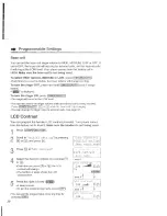 Preview for 20 page of Panasonic KX-TG2730S - 2.4 GHz DSS Expandable Cordless Phone Operating Instructions Manual