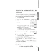 Preview for 21 page of Panasonic KX-TG2730S - 2.4 GHz DSS Expandable Cordless Phone Operating Instructions Manual