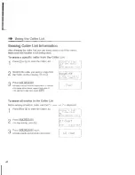 Preview for 40 page of Panasonic KX-TG2730S - 2.4 GHz DSS Expandable Cordless Phone Operating Instructions Manual