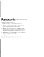 Preview for 108 page of Panasonic KX-TG2730S - 2.4 GHz DSS Expandable Cordless Phone Operating Instructions Manual