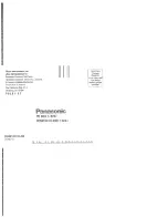 Preview for 109 page of Panasonic KX-TG2730S - 2.4 GHz DSS Expandable Cordless Phone Operating Instructions Manual