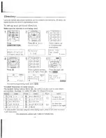 Preview for 116 page of Panasonic KX-TG2730S - 2.4 GHz DSS Expandable Cordless Phone Operating Instructions Manual