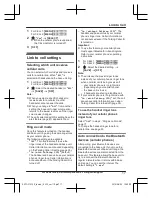 Preview for 17 page of Panasonic KX-TG273CSK Operating Instructions Manual