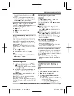 Preview for 21 page of Panasonic KX-TG273CSK Operating Instructions Manual