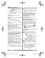 Preview for 22 page of Panasonic KX-TG273CSK Operating Instructions Manual