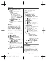 Preview for 28 page of Panasonic KX-TG273CSK Operating Instructions Manual