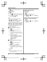 Preview for 44 page of Panasonic KX-TG273CSK Operating Instructions Manual